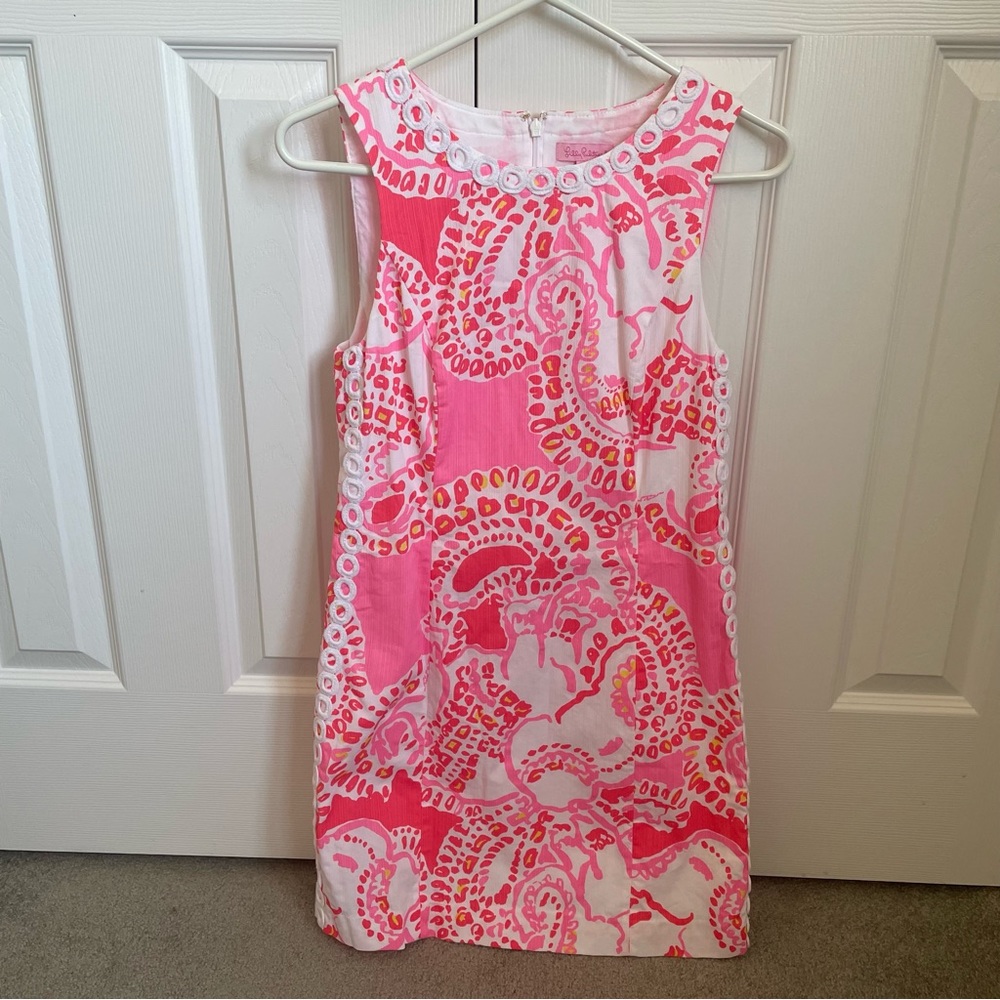 Lilly Pulitzer Mila Shift Dress - Size 2 - EUC - Trunk in Love